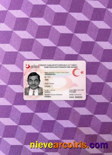 Turkey residence permit photolook